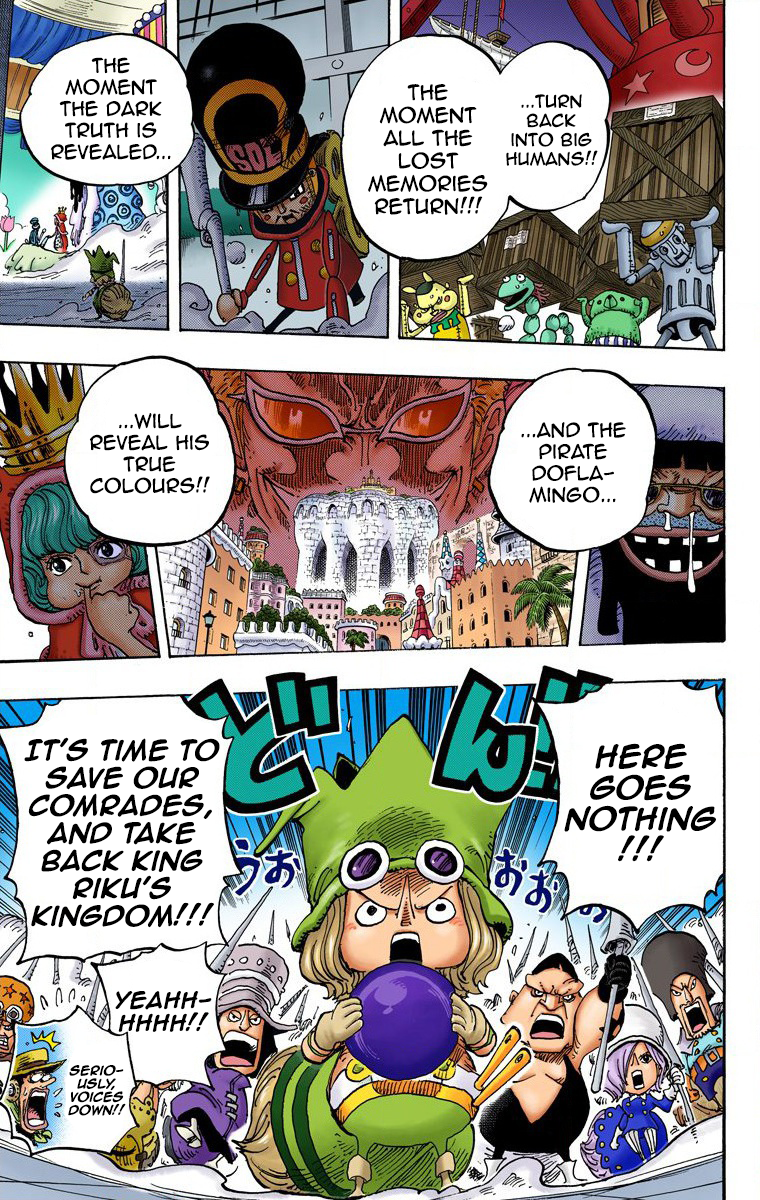 One Piece - Digital Colored Comics Chapter 737 18
